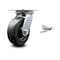 Service Caster 6 Inch Heavy Duty Polyolefin Caster with Ball Bearing and Swivel Lock SCC SCC-35S620-POB-BSL - alternate 1